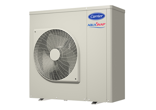 Foto Sostenible, compacto y silencioso: Carrier eleva el listón de las aerotermias con la nueva gama AquaSnap 30AWH-P.